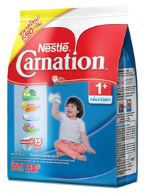 คาร์เนชั่น 1 พลัส สูตรผสมใยอาหารจากผักและผลไม้ รสน้ำผึ้ง ( Carnation 1 Plus )